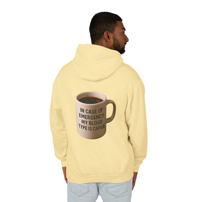 Blood Type Unisex Lightweight Hoodie