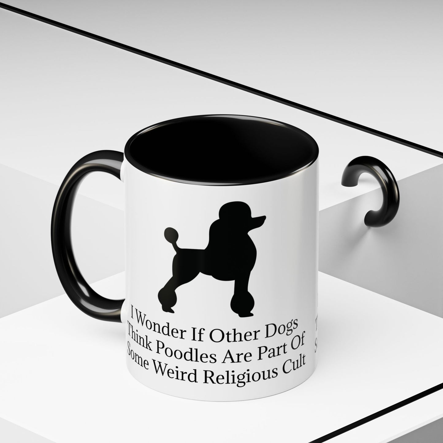 I Wonder 2-Tone Coffee Mug