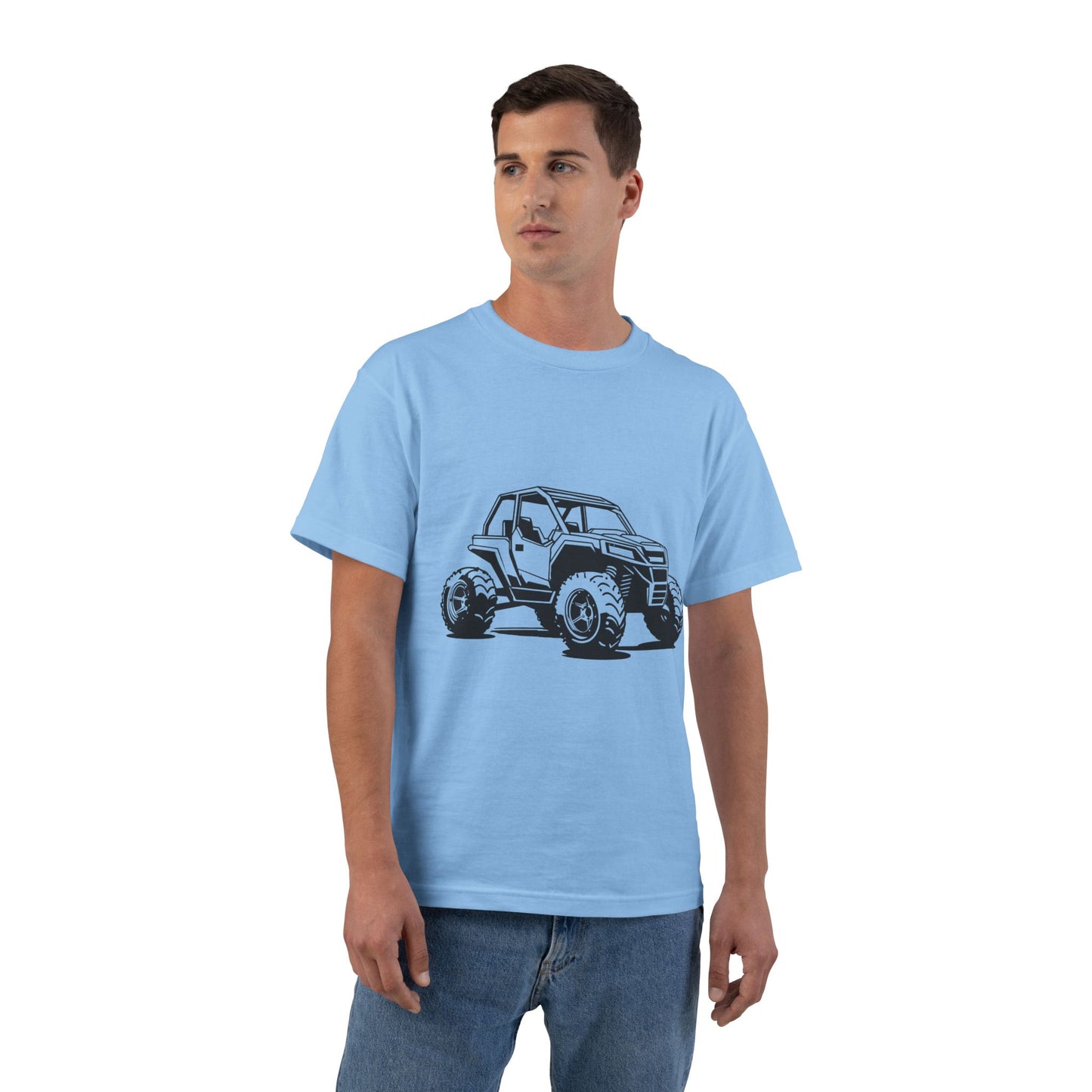 Off The Beaten Path Side By Side Men's Short-Sleeve Crewneck Tee