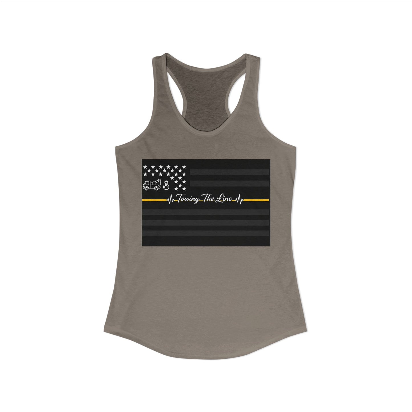 Thin Yellow Line Women's Racerback Tank