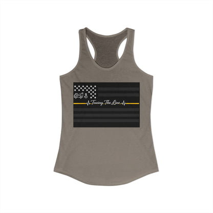 Thin Yellow Line Women's Racerback Tank