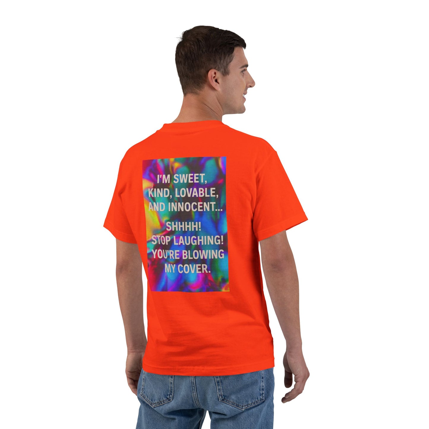 Blowing My Cover Men's Short-Sleeve Crewneck Tee