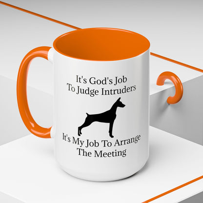 Arrange The Meeting 2-Tone Coffee Mug
