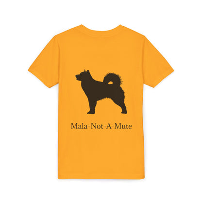 Mala-Not-A-Mute Youth Unisex Short Sleeve Crewneck Tee