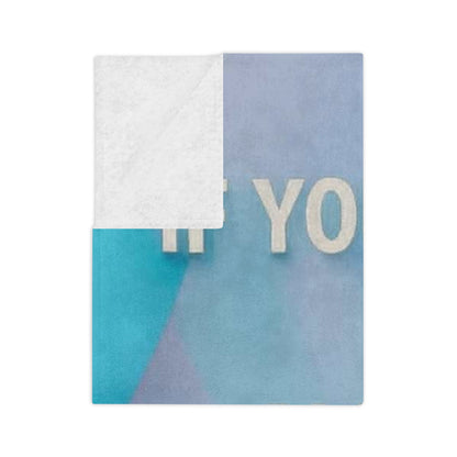 All Of My Personalities Velveteen Microfiber Blanket