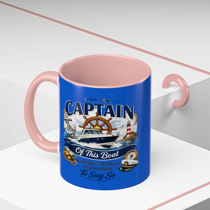 Captain 2-Tone Coffee Mug