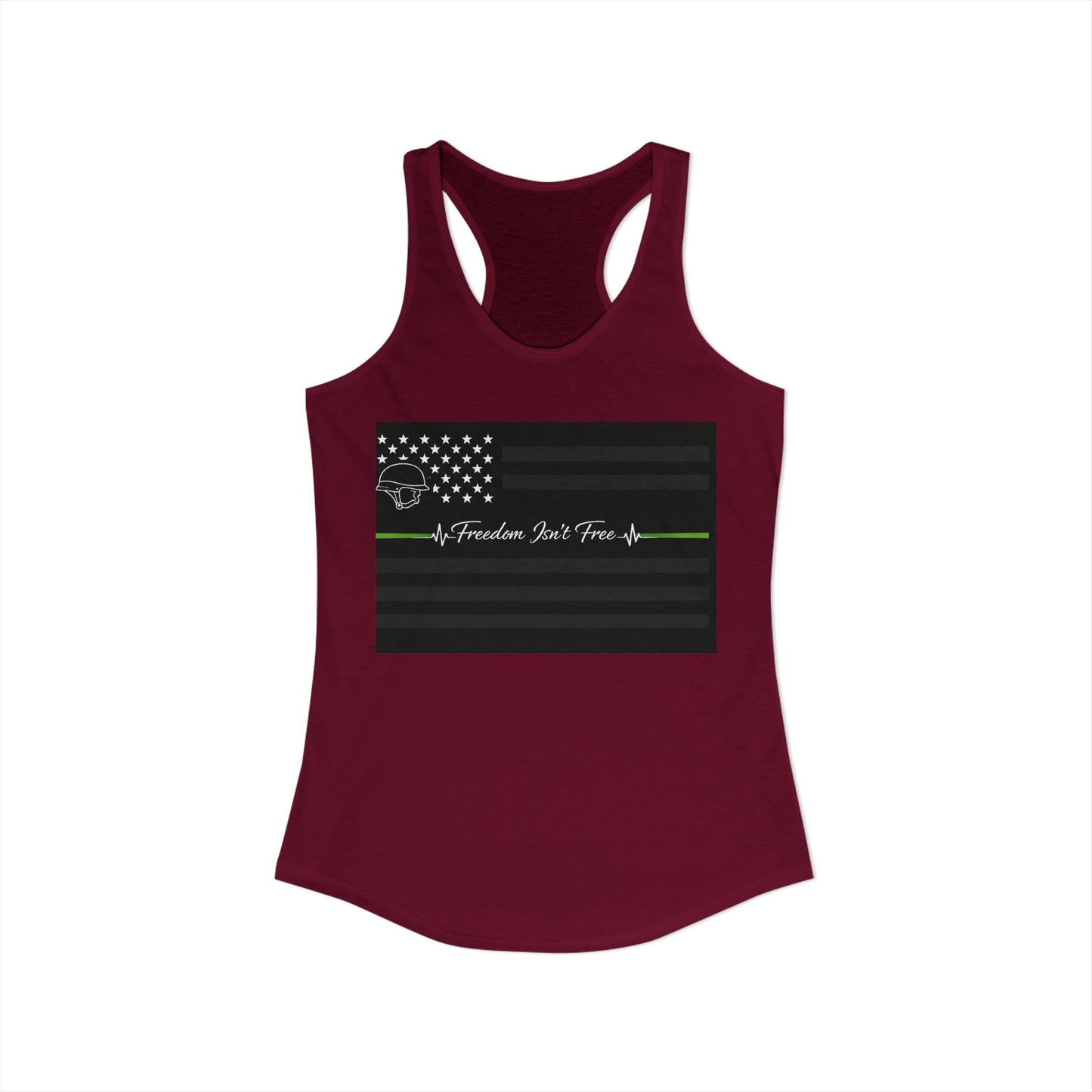 Thin Green Line Women's Racerback Tank