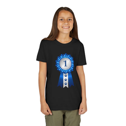 Show Ribbon Youth Unisex Short Sleeve Crewneck Tee