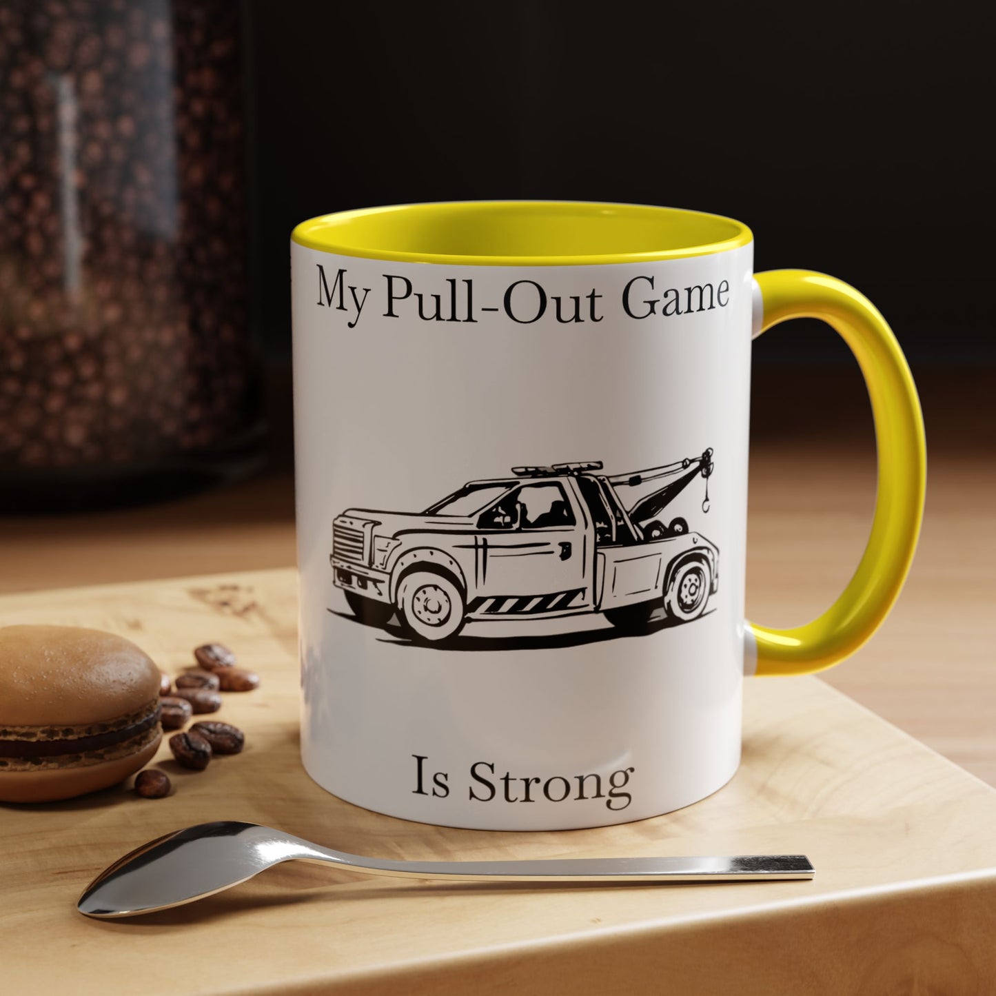 Pull Out Wheel Lift Tow Truck 2-Tone Coffee Mug