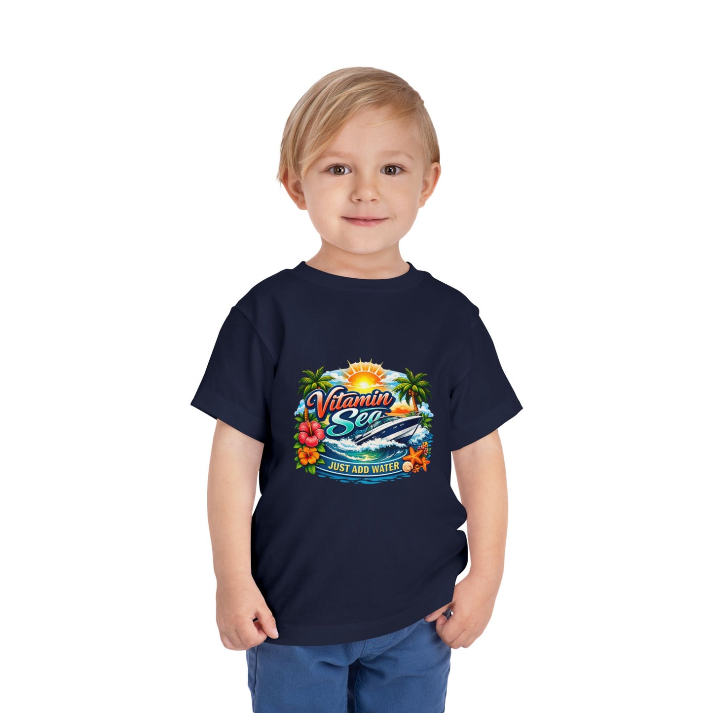Vitamin Sea Toddler Unisex Short Sleeve Crewneck Tee