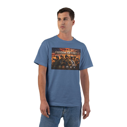 Freedom Isn't Free Men's Short-Sleeve Crewneck Tee