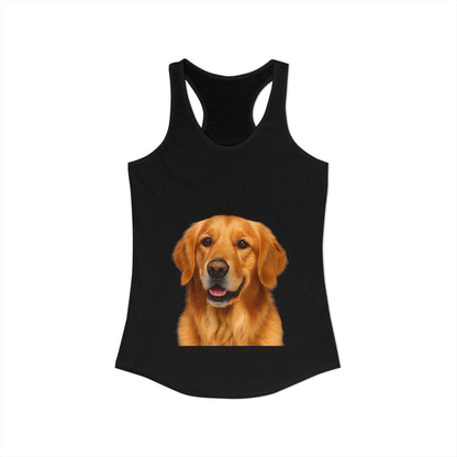 Golden Head Women's Racerback Tank