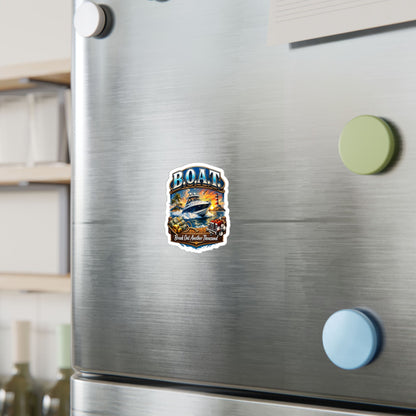 B.O.A.T. Vinyl Decal