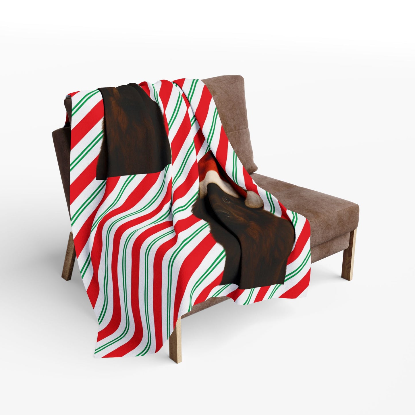 Santa Paws Newfie Arctic Fleece Blanket