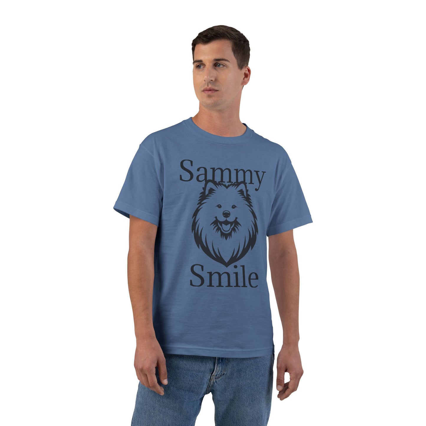 Sammy Smile Men's Short-Sleeve Crewneck Tee
