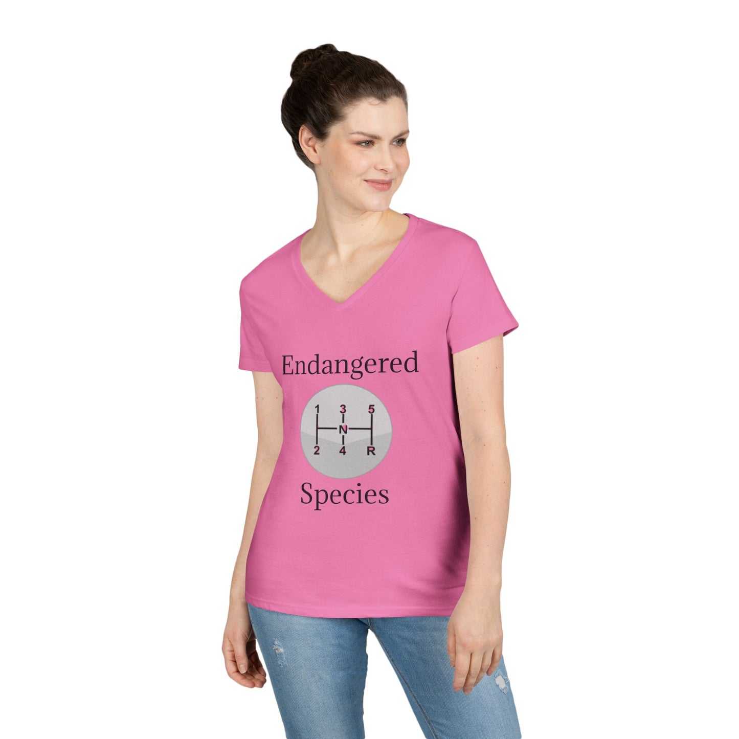 Endangered Species Women's V-Neck T-Shirt