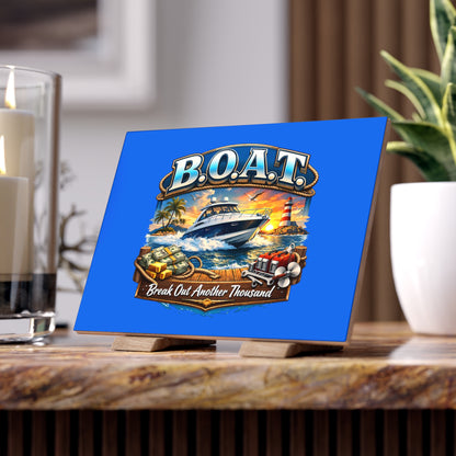 B.O.A.T. Ceramic Photo Tile