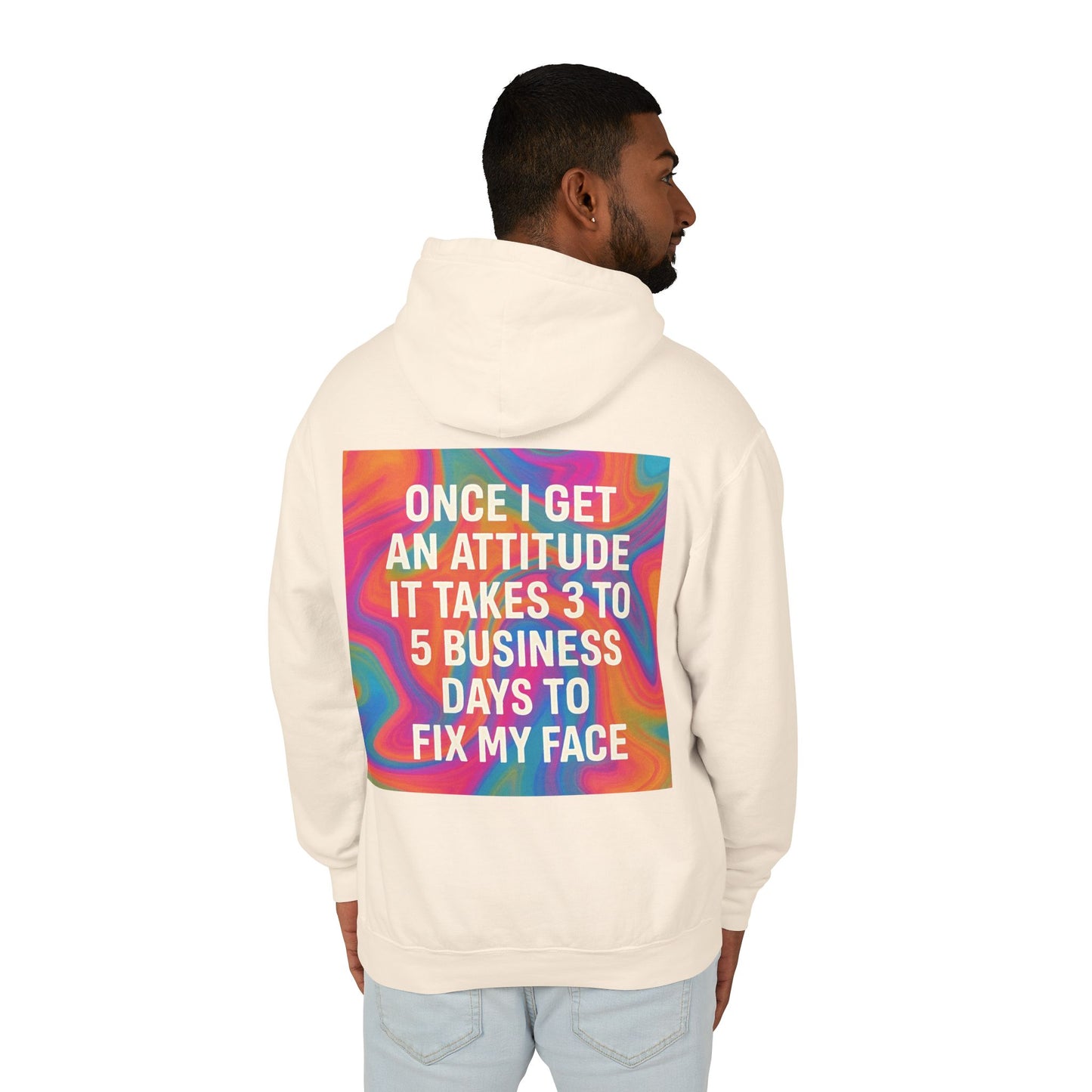 Fix My Face Unisex Lightweight Hoodie