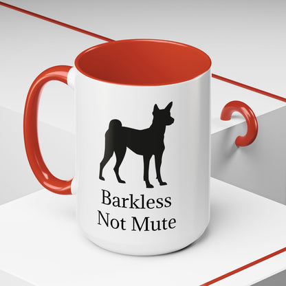 Barkless Not Mute 2-Tone Coffee Mug