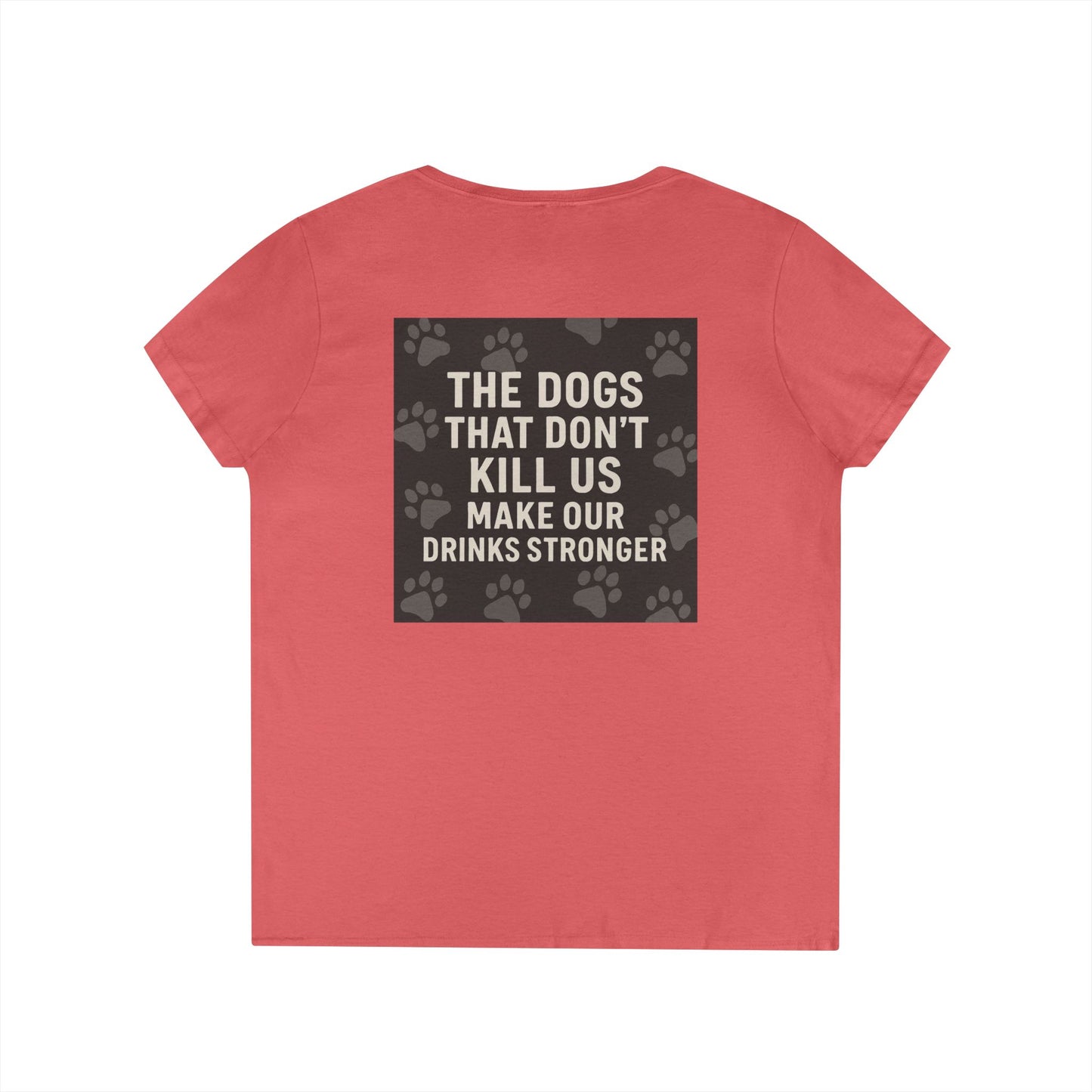 Drinks Stronger Women's V-Neck T-Shirt
