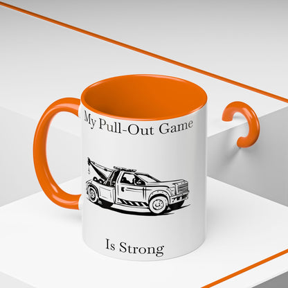 Pull Out Wheel Lift Tow Truck 2-Tone Coffee Mug
