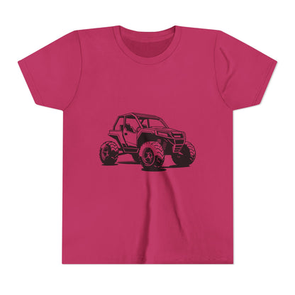 Off The Beaten Path Side By Side Youth Unisex Short Sleeve Crewneck Tee