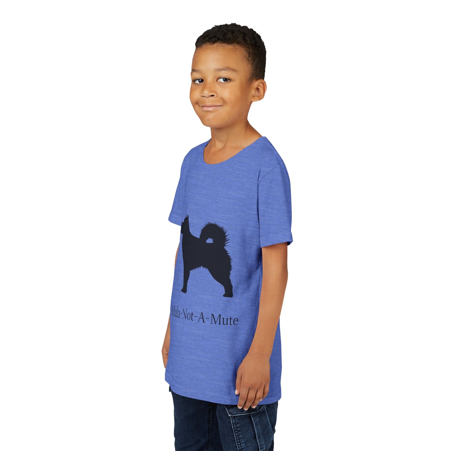 Mala-Not-A-Mute Youth Unisex Short Sleeve Crewneck Tee