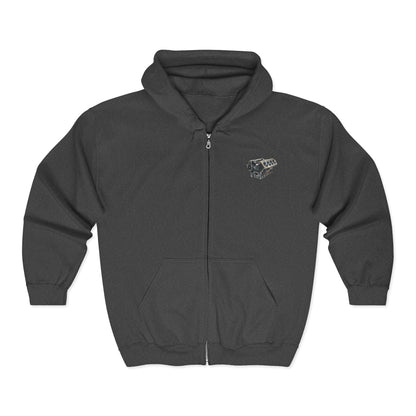 Play With Blocks Unisex Full Zip Hoodie