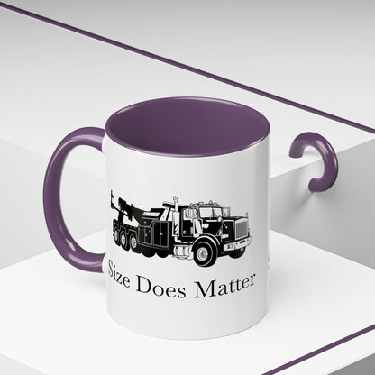 Size Does Matter 2-Tone Coffee Mug