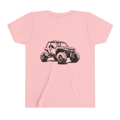 Off The Beaten Path Side By Side Youth Unisex Short Sleeve Crewneck Tee