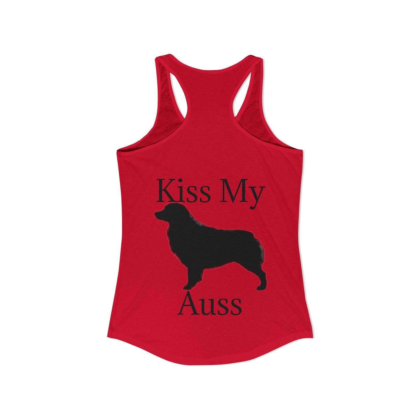 Kiss My Auss Women's Racerback Tank
