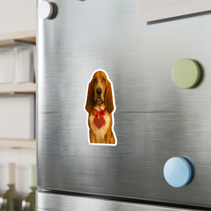 Cupid's Companion Basset Vinyl Decal