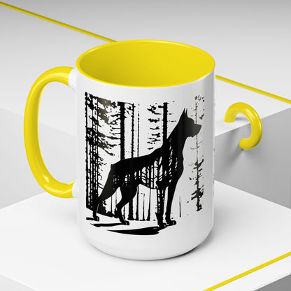 Watchful Eyes 2-Tone Coffee Mug