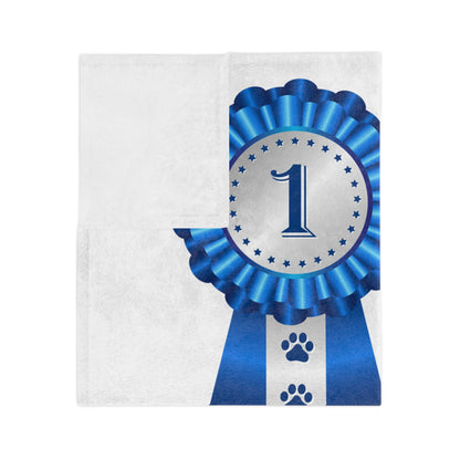 Show Ribbon Velveteen Microfiber Blanket