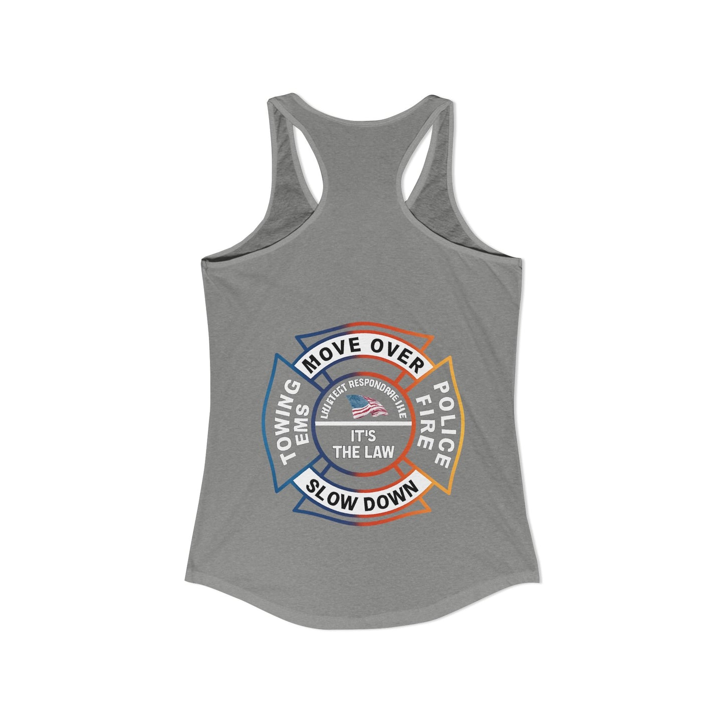 Let First Responders Live Women's Racerback Tank