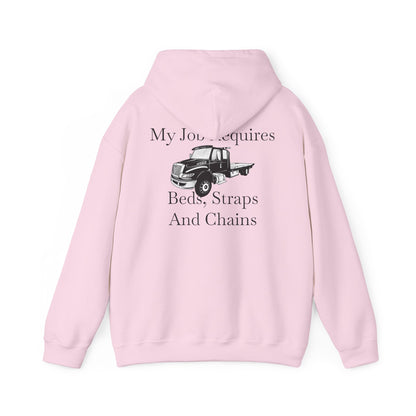 Beds, Straps, And Chains Unisex Hoodie