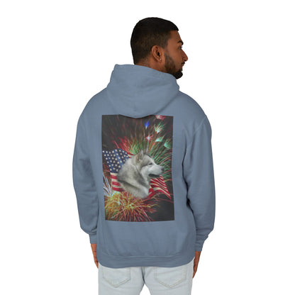 American Malamute Unisex Lightweight Hoodie
