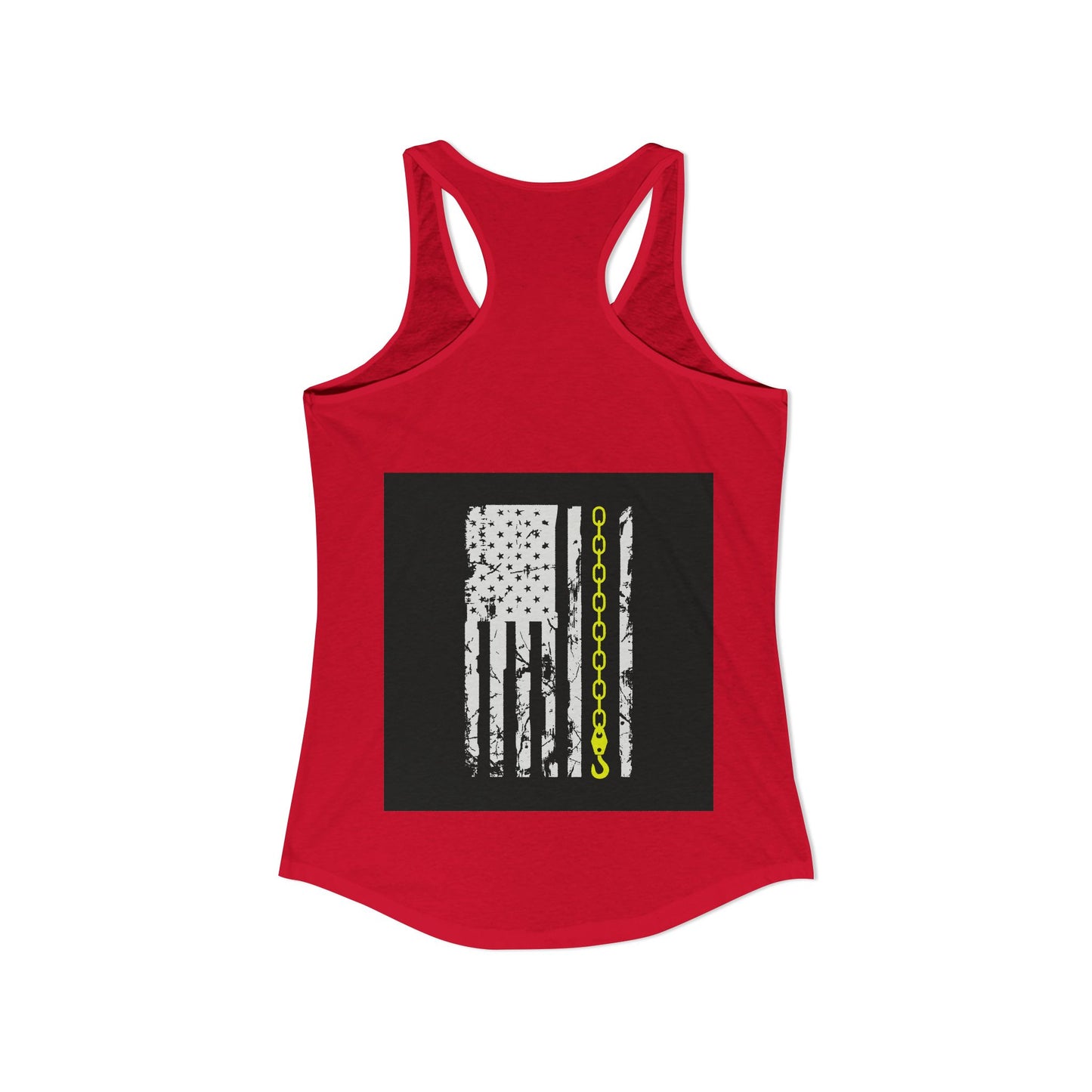 Thin Yellow Line Women's Racerback Tank