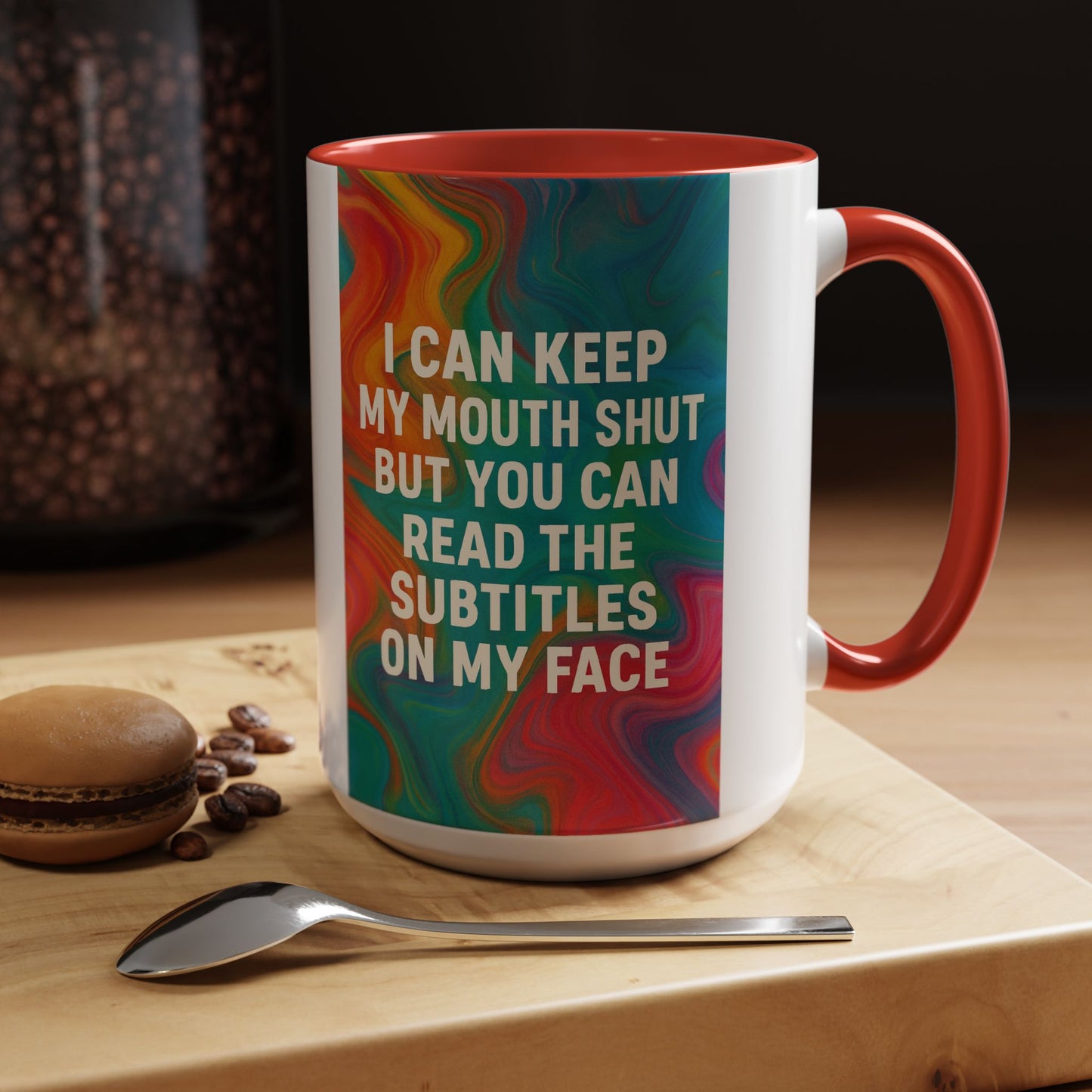 Subtitles 2-Tone Coffee Mug