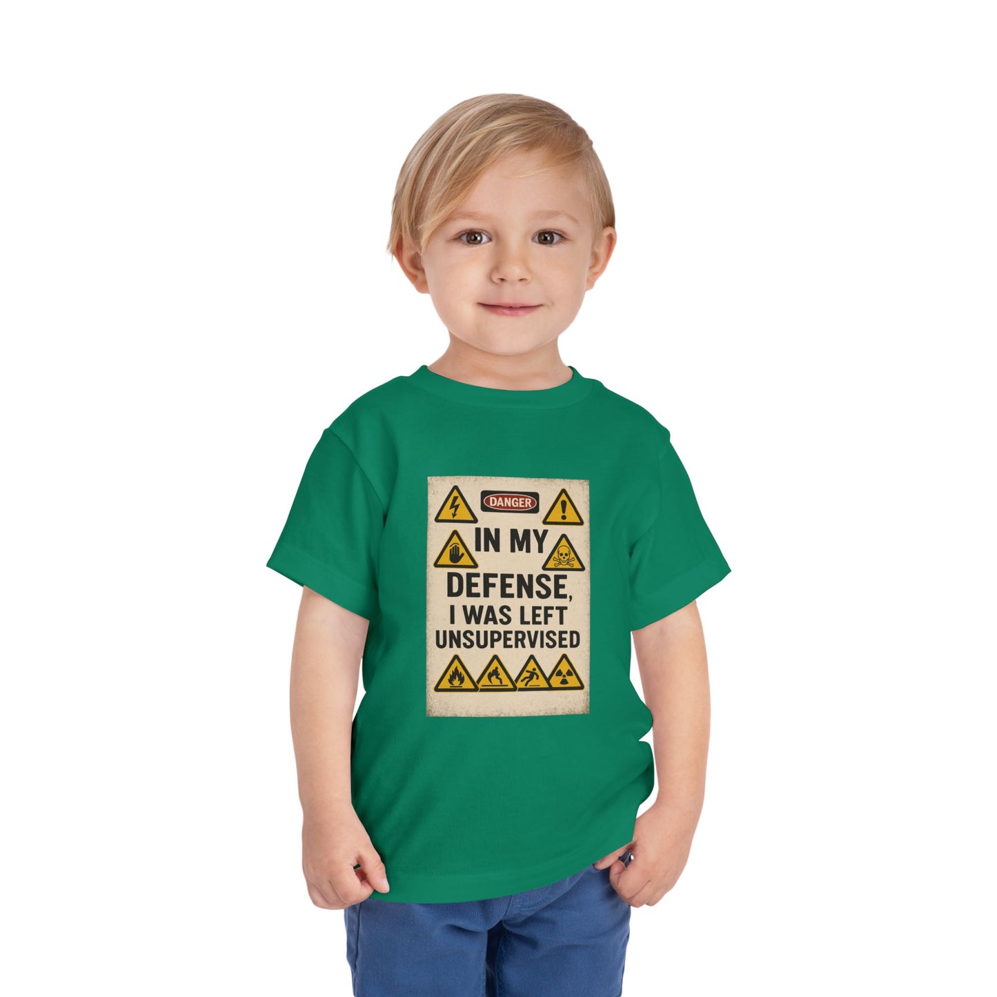 Unsupervised Toddler Unisex Short Sleeve Crewneck Tee