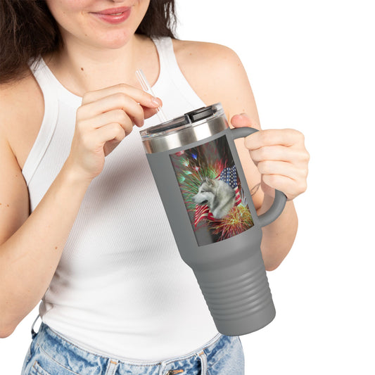 American Malamute Insulated Travel Mug