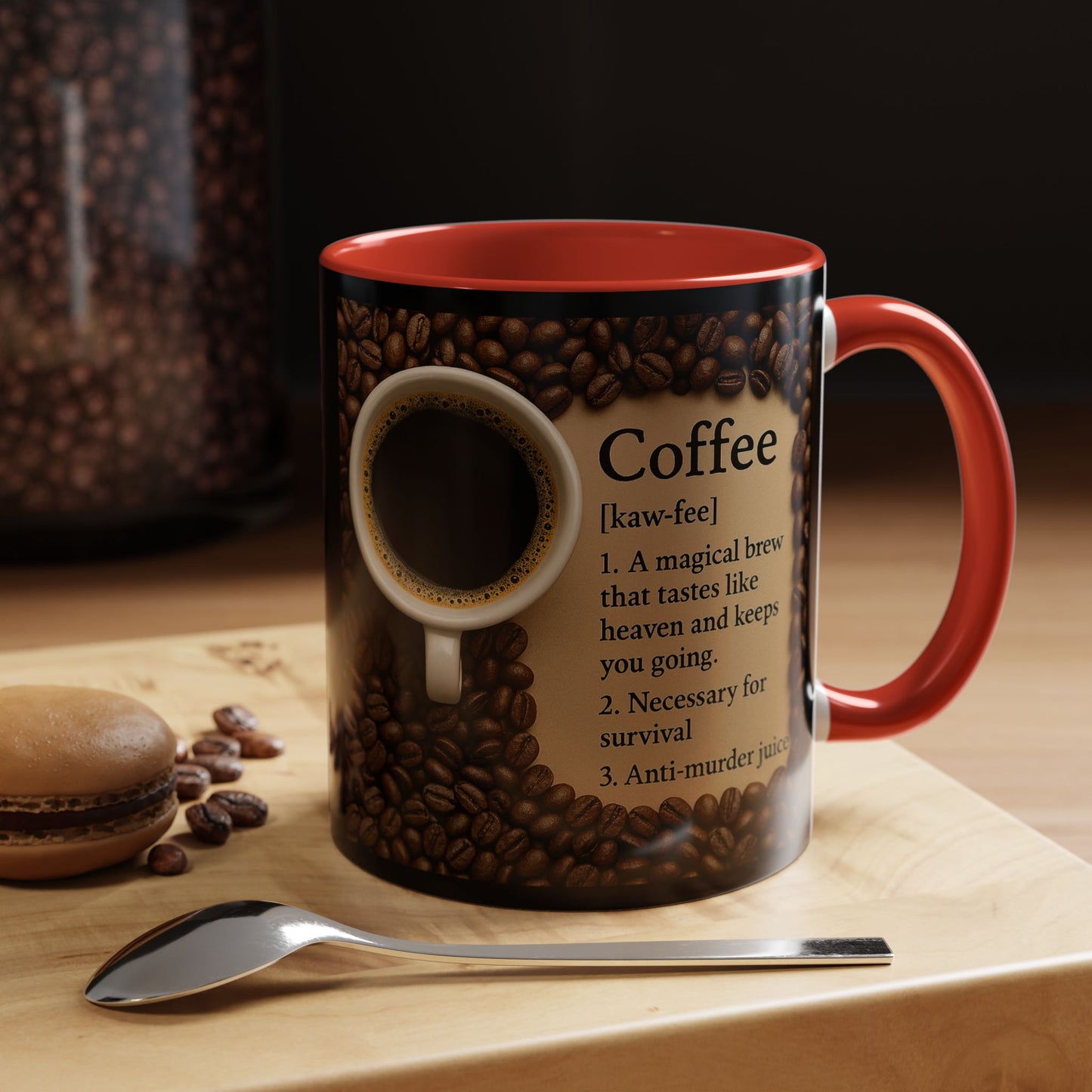 Coffee Definition 2-Tone Coffee Mug