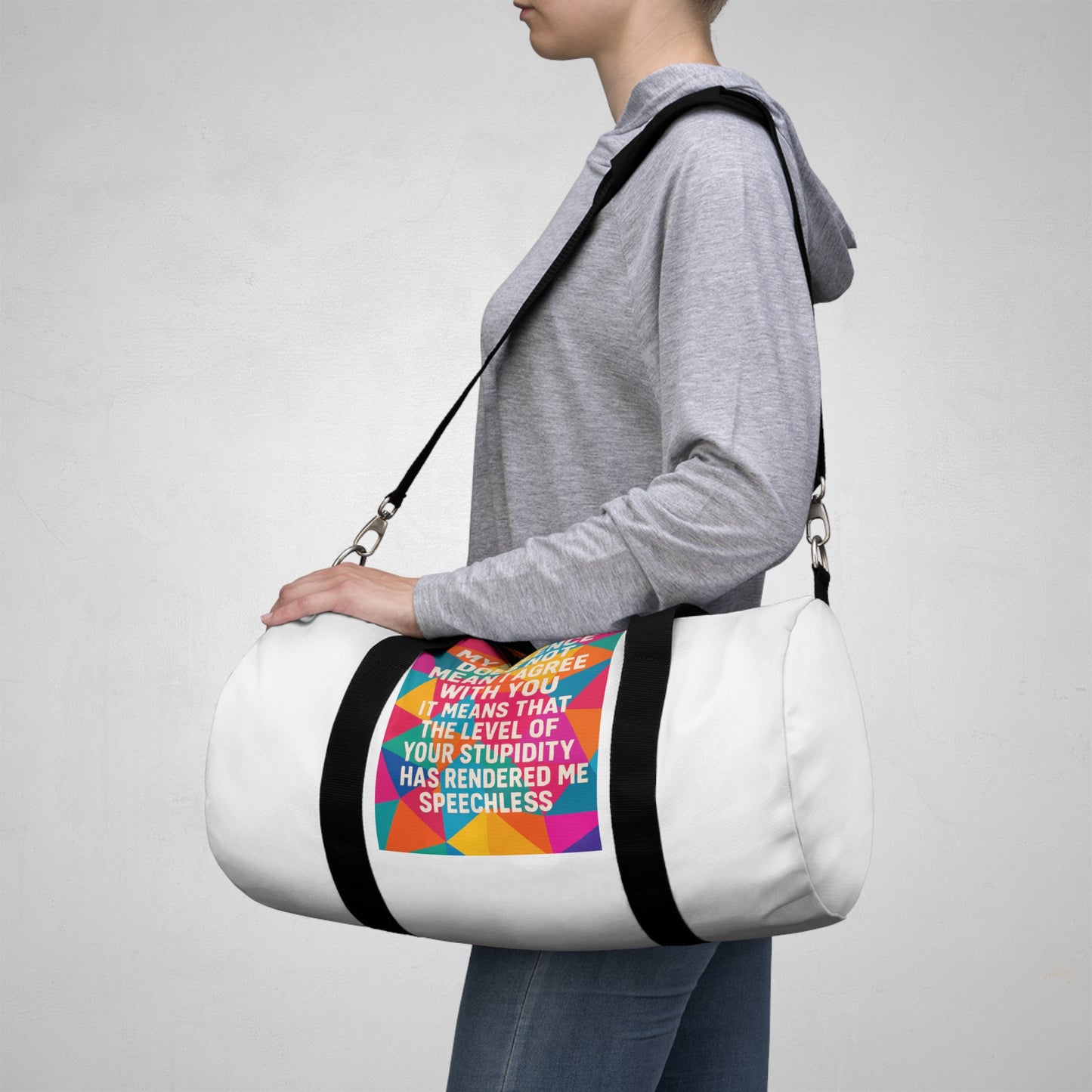 Speechless Duffel Bag
