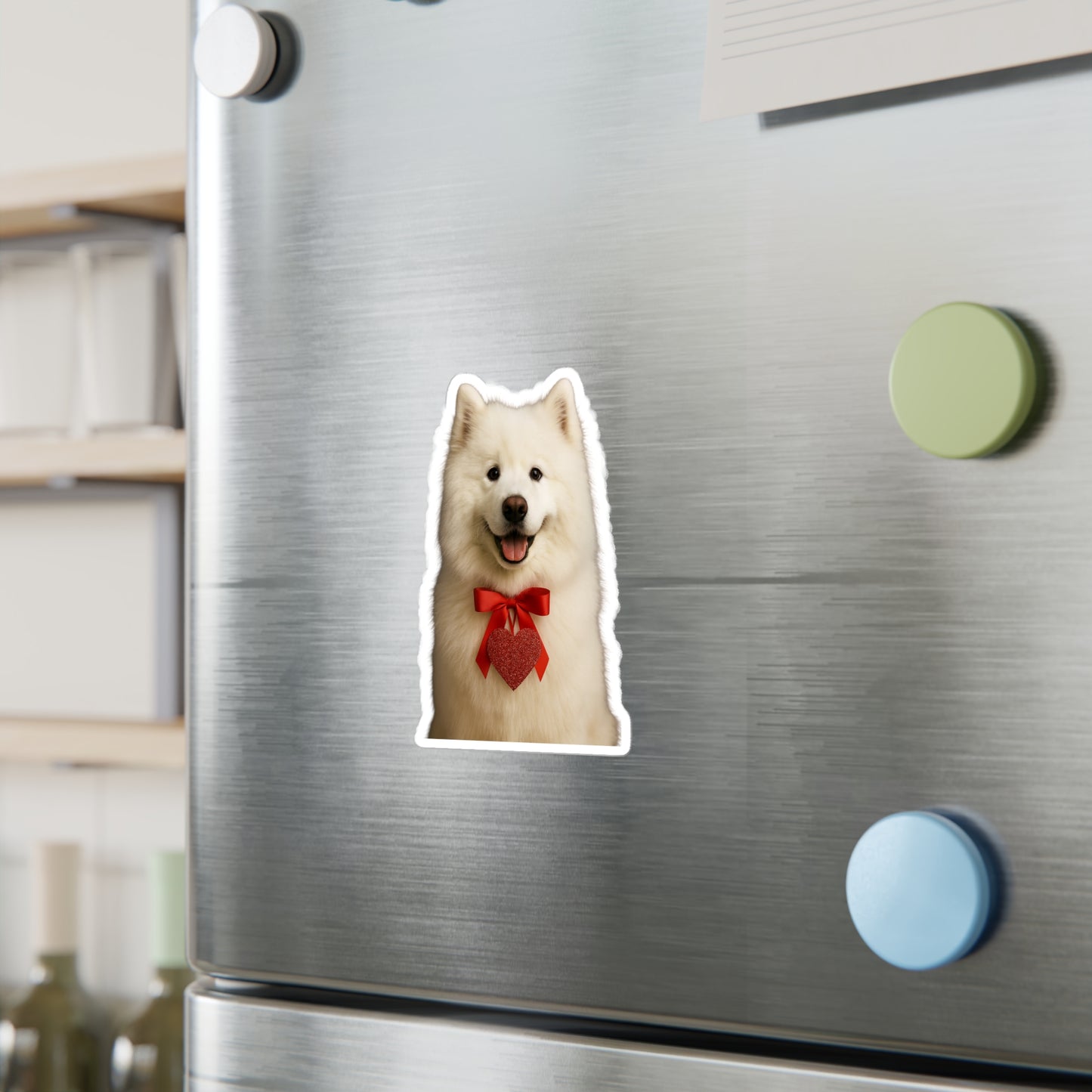 Cupid's Companion Samoyed Vinyl Decal