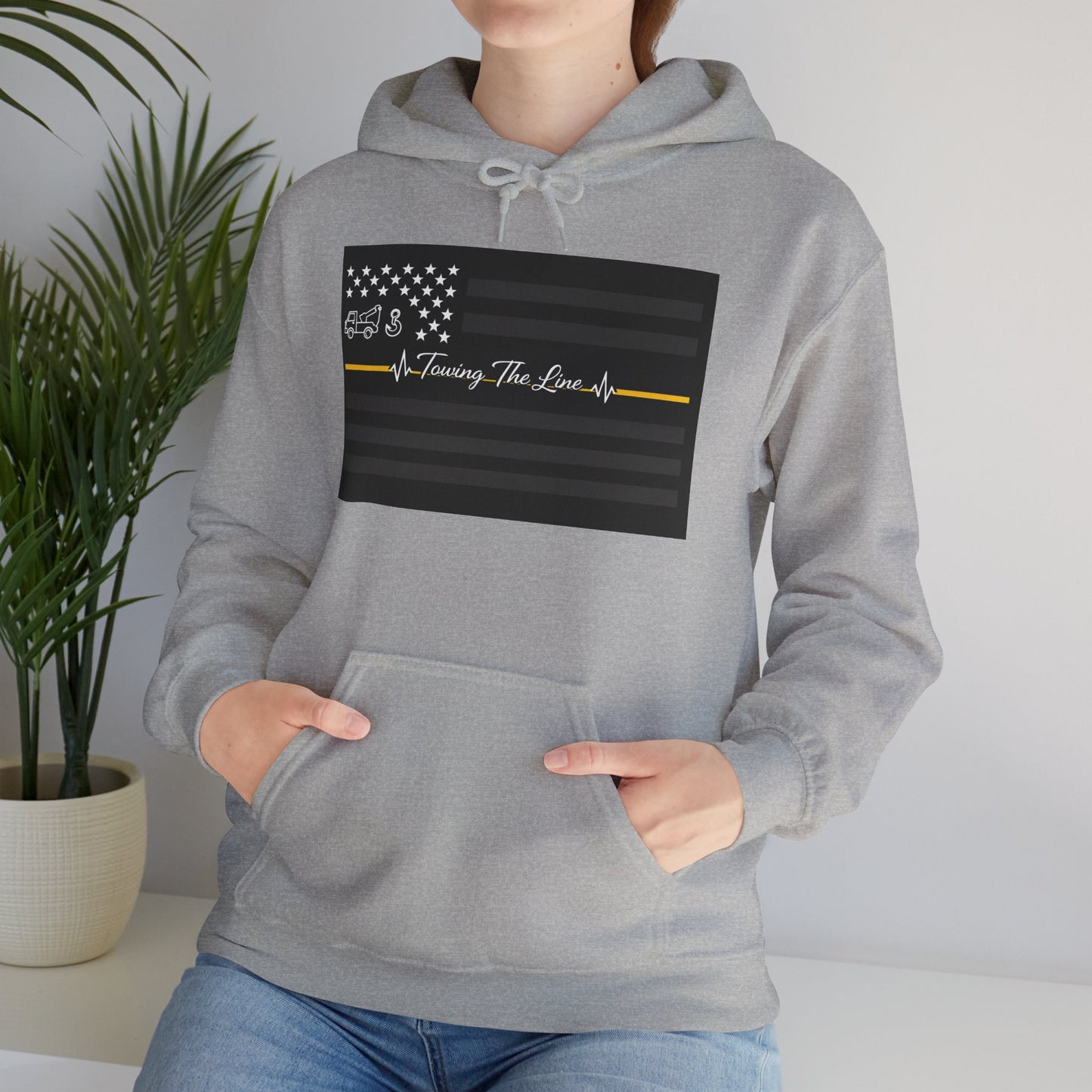 Thin Yellow Line Unisex Hoodie