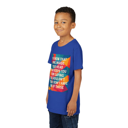 No Filter Youth Unisex Short Sleeve Crewneck Tee