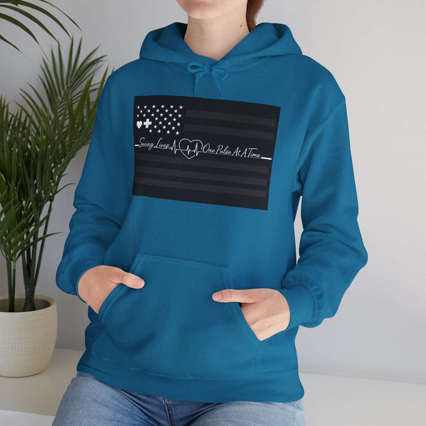 Thin White Line Unisex Hoodie