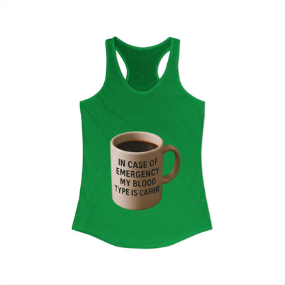 Blood Type Women's Racerback Tank