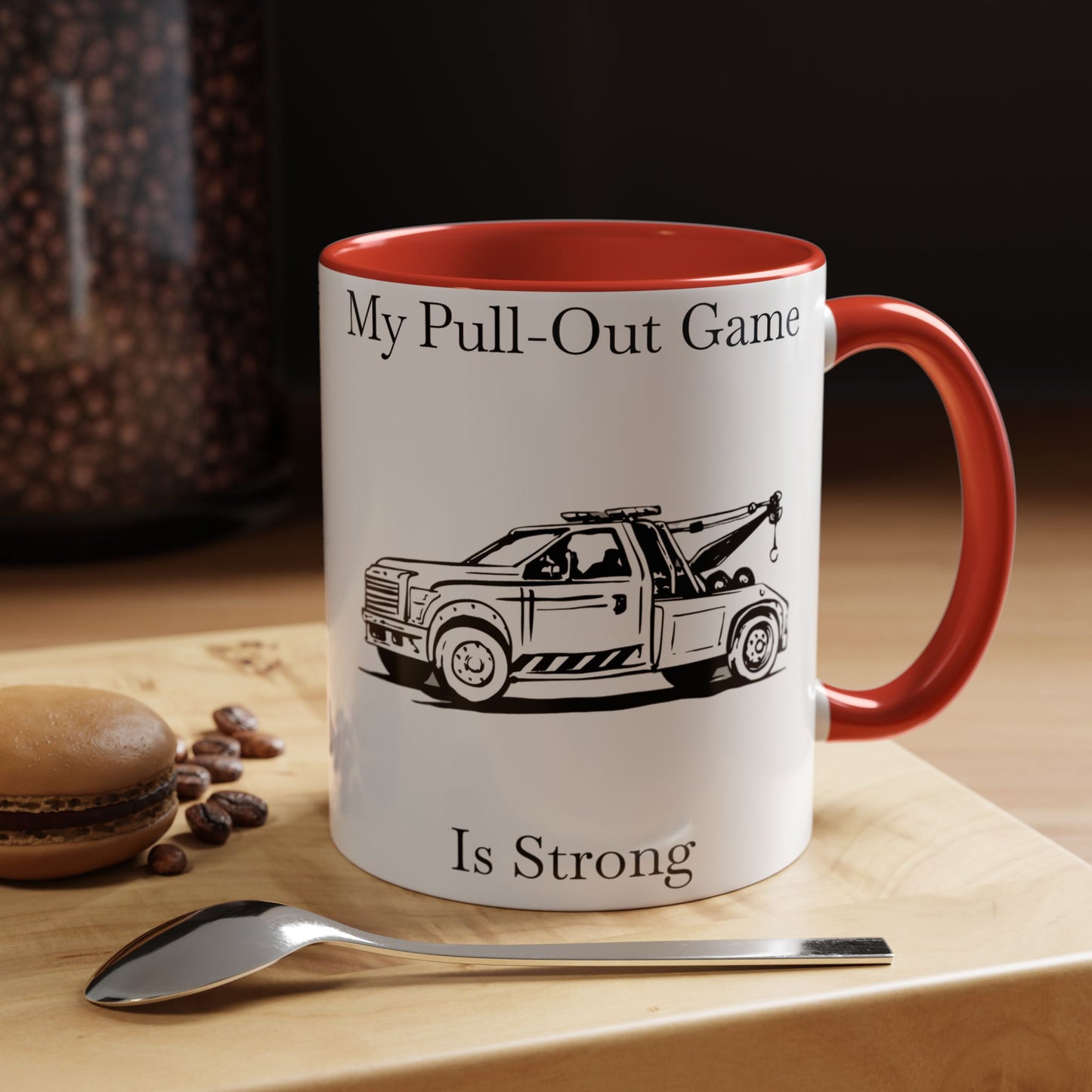 Pull Out Wheel Lift Tow Truck 2-Tone Coffee Mug