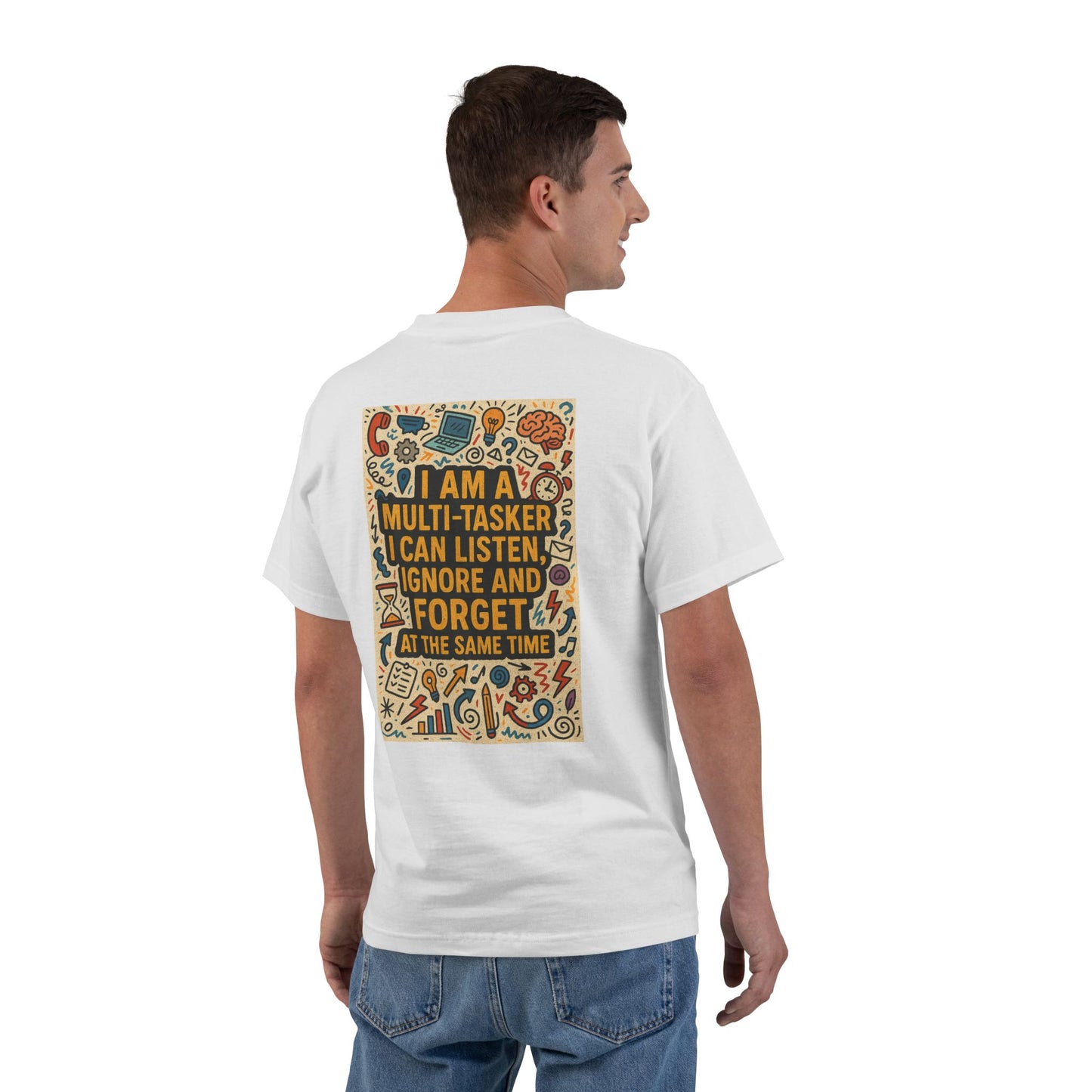 Multi-Tasker Men's Short-Sleeve Crewneck Tee